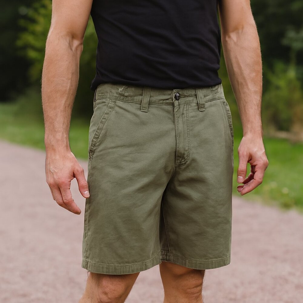 Canyon River Blues Cargo Fit Green Golf Resort Athletic Preppy Shorts Men 34